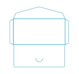 5號(hào)西式110x220x50mm尖角(帶插口)