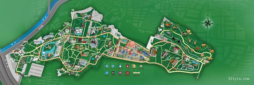 景區(qū)地圖印刷