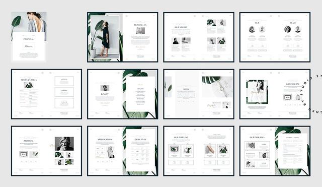 20款現(xiàn)代風格畫冊設(shè)計欣賞/折頁設(shè)計-畫冊  第23張