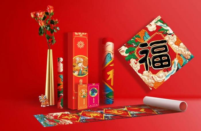 上海哪里可以定制對(duì)聯(lián)？吉印通印刷廠一站式解決_設(shè)計(jì)+印刷+發(fā)貨